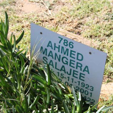 SALAJEE Ahmed Mangera 1923-2001