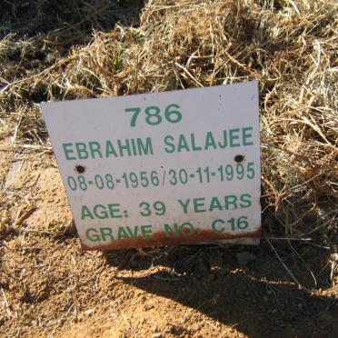SALAJEE Ebrahim 1956-1995