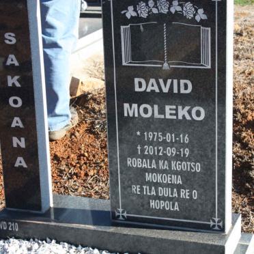 SAKOANA David Moleko 1975-2012