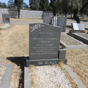 SCALLY Martha Jacomina, de 1914-1982