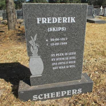 SCHEEPERS Frederik 1917-1999