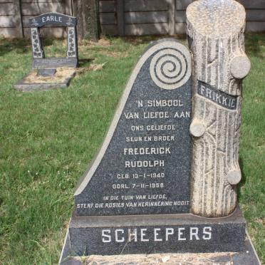SCHEEPERS Frederick Rudolph 1940-1958