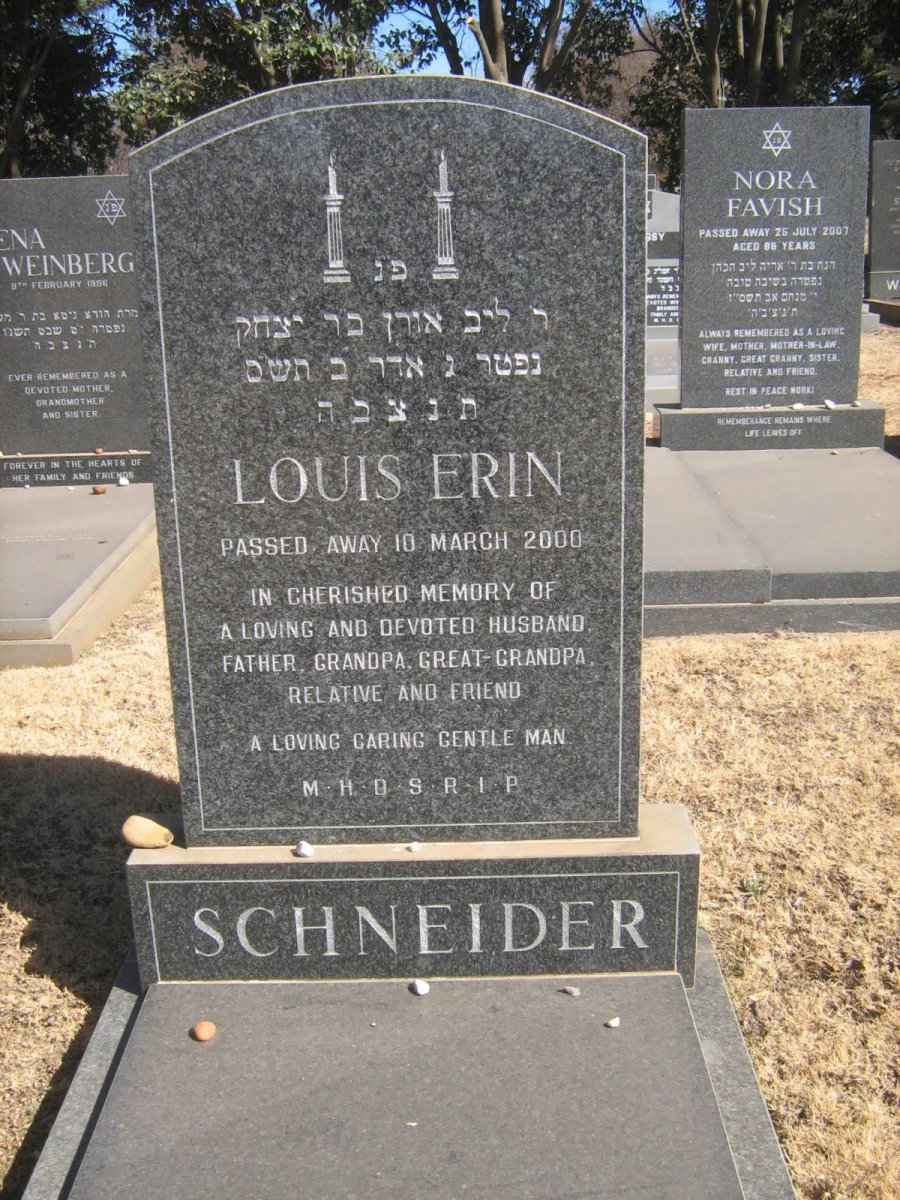 SCHNEIDER Louis Erin -2000