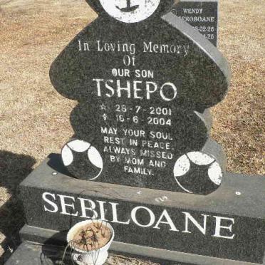 SEBILOANE Tshepo 2001-2004