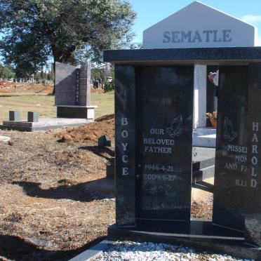 SEMATLE Boyce Harold 1946-2009