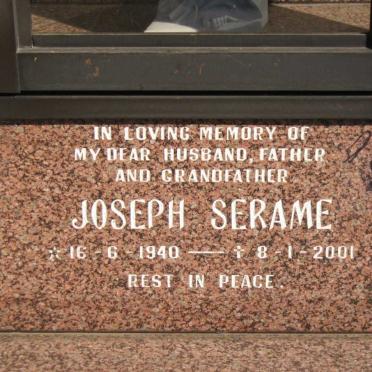 SETAI Joseph Serame 1940-2001