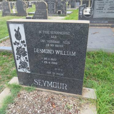 SEYMOUR Desmond William 1927-1969