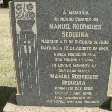 SEQUEIRA Manuel Rodriques 1888-1946