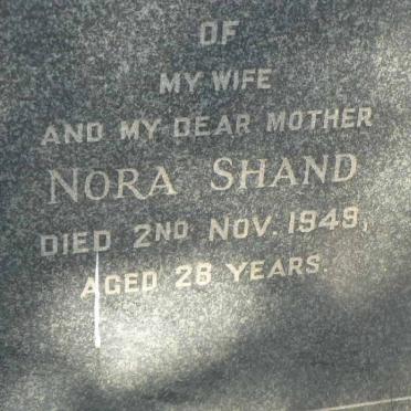 SHAND Nora -1949