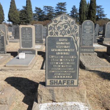 SHAFER David -1933