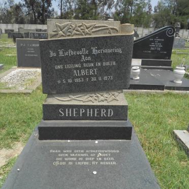 SHEPERD Albert 1953-1973