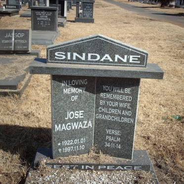 SINDANE Jose Magwaza 1922-1997