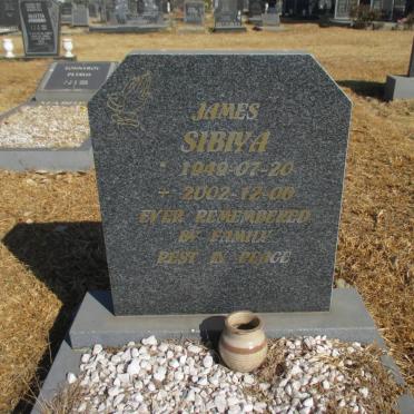 SIBIYA James 1949-2002