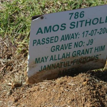 SITHOLE Amos -2001