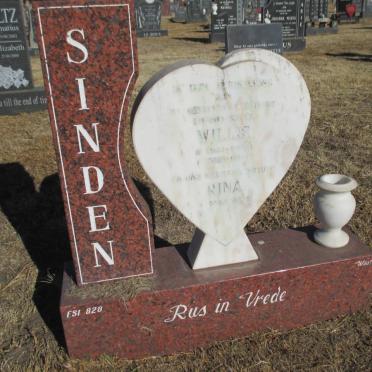 SINDEN Willie 19??-2001 &amp; Rina 19??-