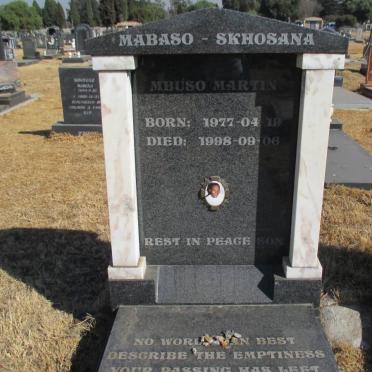 SKHOSANA Mbuso Martin Mabaso 1977-1998