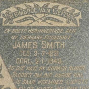 SMITH James 1921-1943