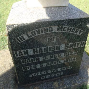 SMITH Ian Hamish 1923-1924