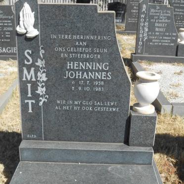 SMIT Henning Johannes 1958-1983