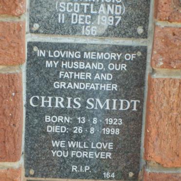 SMIDT Chris 1923-1998
