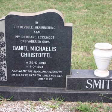 SMITH Daniël Michaelis Christoffel 1893-1975