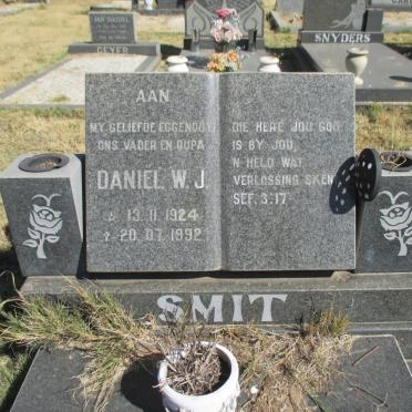 SMIT Daniël W.J. 1924-1992