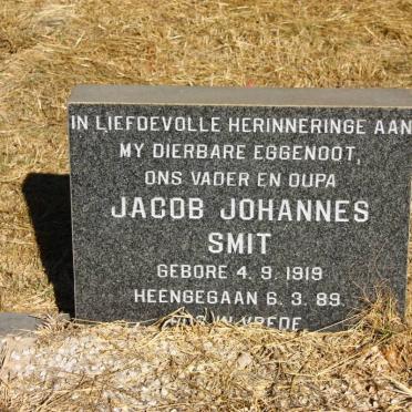 SMIT Jacob Johannes 1919-1989