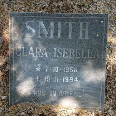 SMITH Clara Isebella 1958-1994