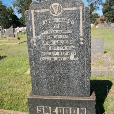 SNEDDON John 1882-1932