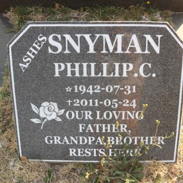 SNYMAN Phillip C. 1942-2011