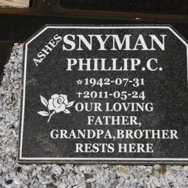 SNYMAN Christo 1946-1971 :: SNYMAN Phillip C. 1942-2011