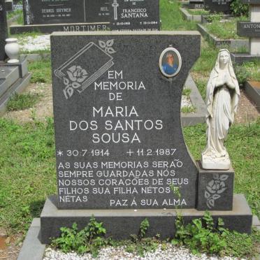 SOUSA Maria Dos Santos 1914-1987