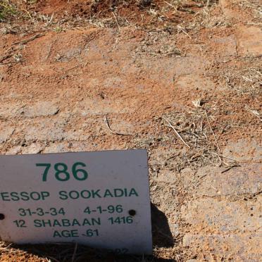 SOOKADIA Essop 1934-1996