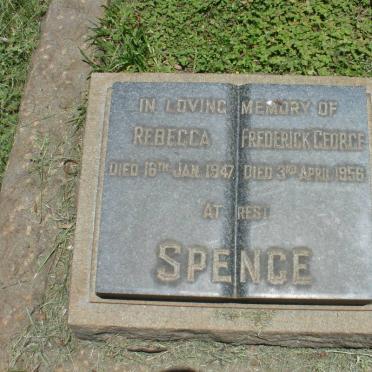 SPENCE Arthur Baldwin 1849-1943 :: SPENCE Rebecca -1947 :: SPENCE Frederick George -1956