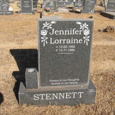 STENNETT Jennifer Lorraine 1950-1995