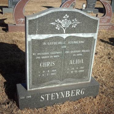 STEYNBERG Chris 1914-1997 &amp; Alida 1915-2004