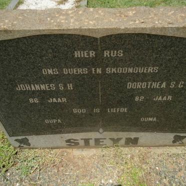 STEYN Johannes S.H. &amp; Dorothea S.C.