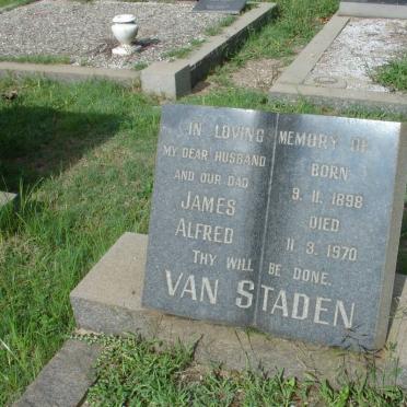 STADEN James Alfred, van 1898-1970