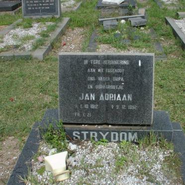 STRYDOM Jan Adriaan 1912-1992