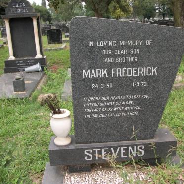 STEVENS Mark Frederick 1950-1973