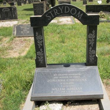 STRYDOM Willem Adriaan 1918-1984 &amp; Johanna Christian 1920-1977