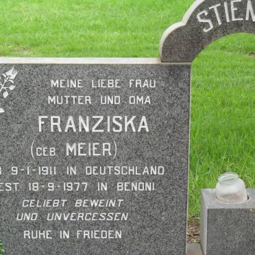STIENEN Johann Wilhelm 1904-1982 &amp; Franziska MEIER 1911-1977