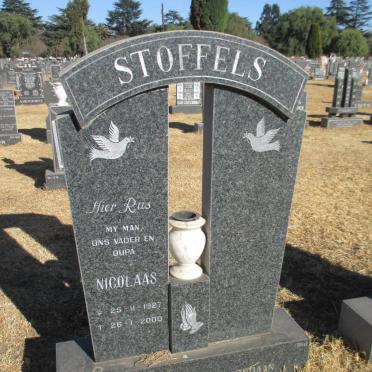 STOFFELS Nicolaas 1927-2000