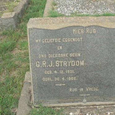 STRYDOM G.R.J. 1931-1956