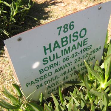 SULIMANE Habiso 1962-2008