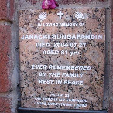 SUNGAPANDIN Janacki -2004
