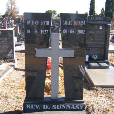 SUNNASY D. 1927-2002