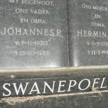 SWANEPOEL Johannes P. 1920-1983 &amp; Hermina C. 1928-1999