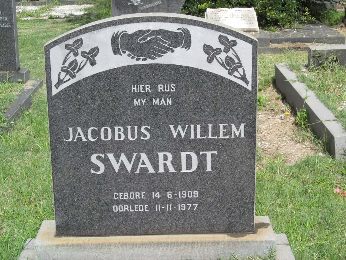 SWARDT Jacobus Willem 1909-1977