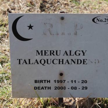 TALAQUCHANDENDS Meru Algy 1997-2000